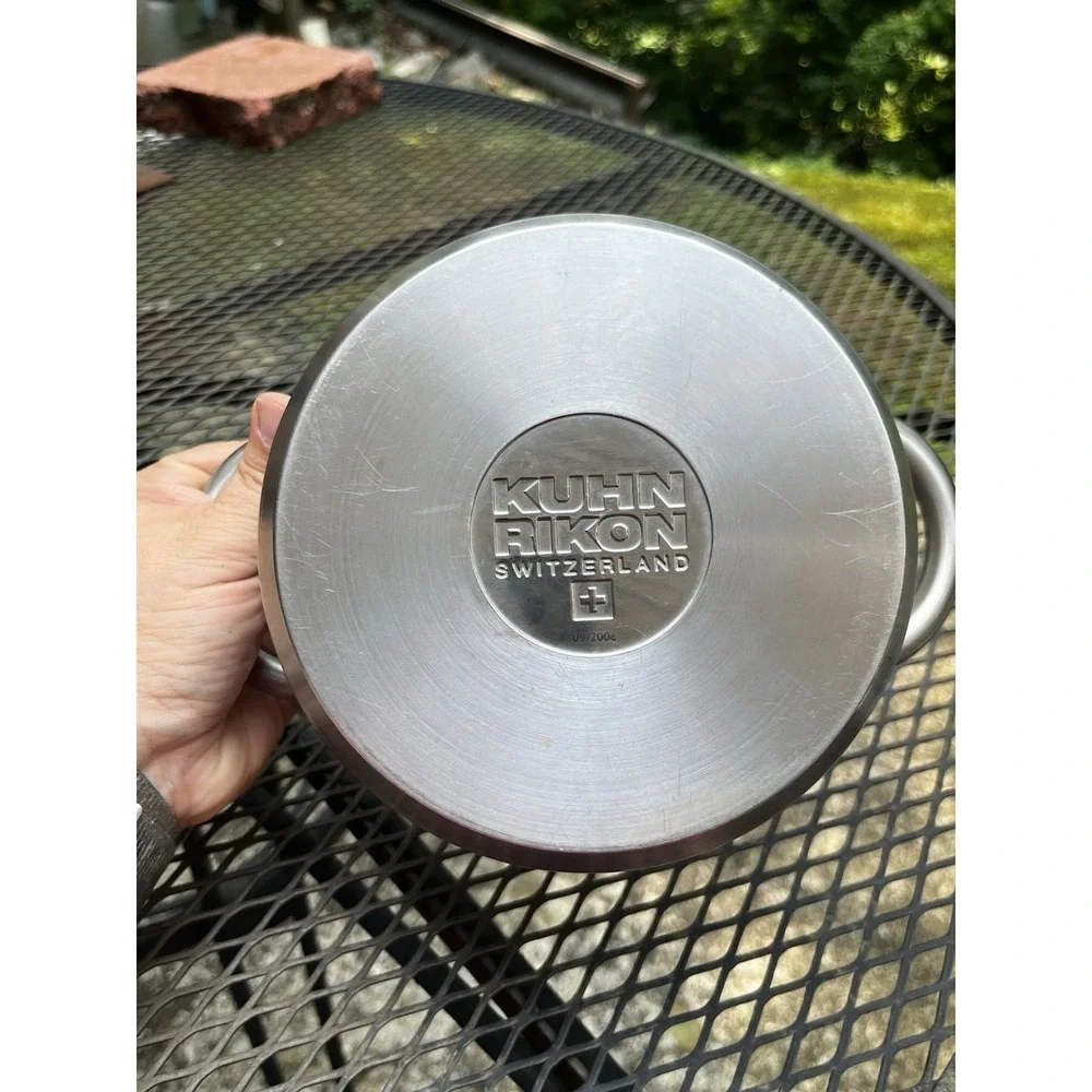 Kuhn Rikon Switzerland 1.5L Saucepan Pot w/ Lid Stainless Steel
